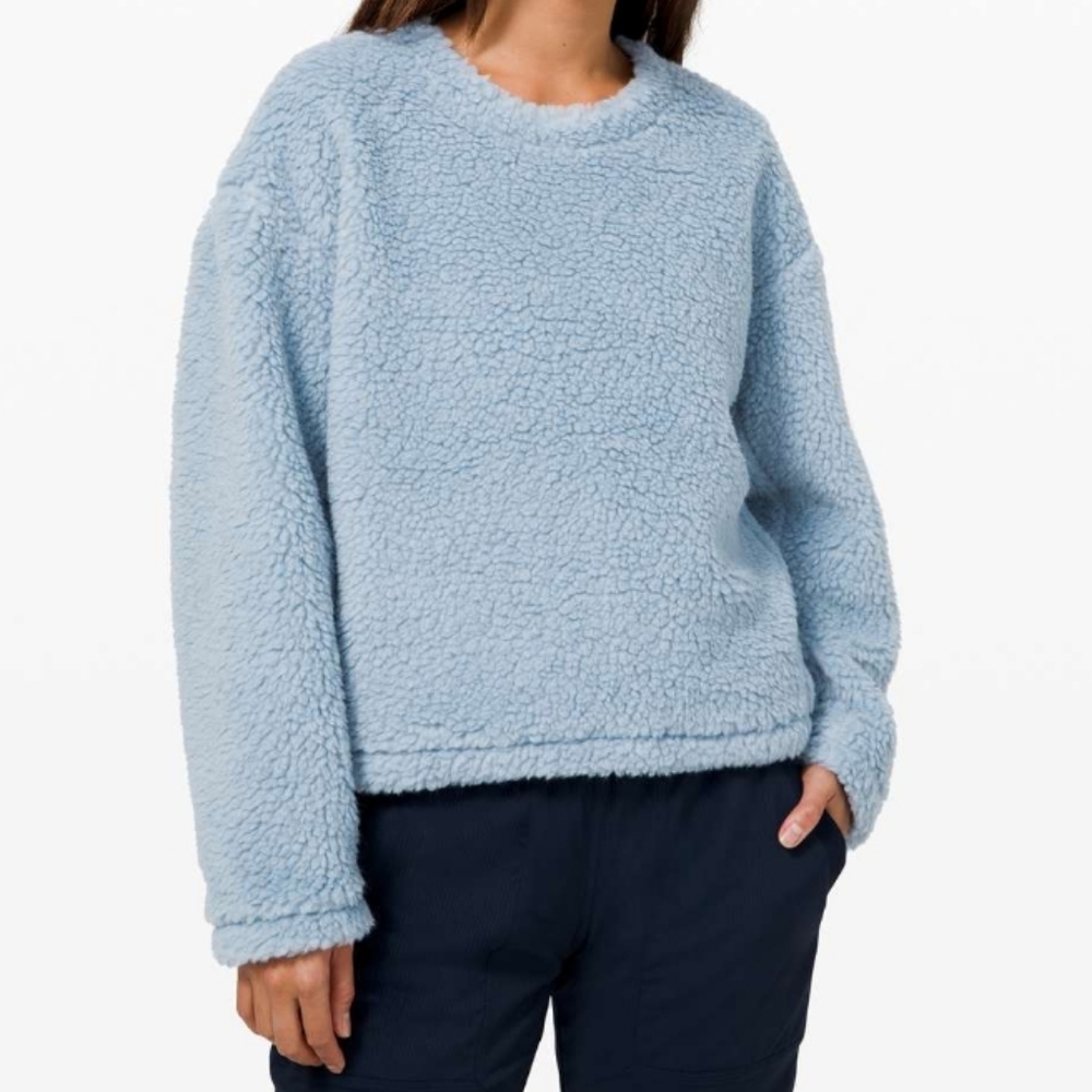 NWT lululemon wool whenever crew sweater new